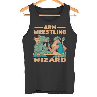 Armwrestling Arm Wrestling Wizard Arm Wrestler Tank Top - Geschenkecke