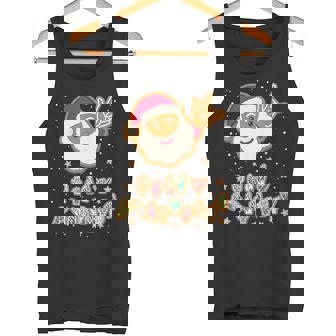 ASL Christmas Santa Signing Merry Christmas Sign Language Tank Top - Monsterry
