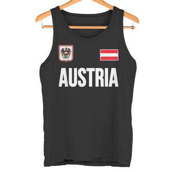 Austria Austria Flag Austria Souvenir Tank Top - Geschenkecke