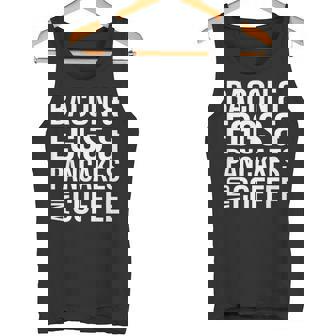 BACON EGGS PANCAKES COFFEE T SHIRT Tank Top - Monsterry