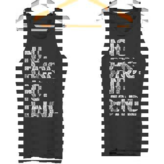 Bajista Instrumento Musical E-Bass Sin Bajo Sin Banda Camiseta sin mangas - Regaloses