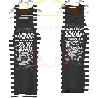 Baking Is My Therapy Baker Pastry Chef Tank Top - Monsterry