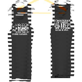 Bar Manager Job Title Employee Worker Bar Manager Tank Top - Monsterry