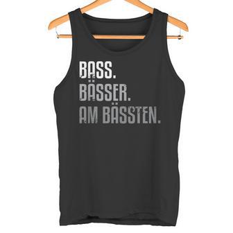 Bass For Bassisten Tank Top - Geschenkecke