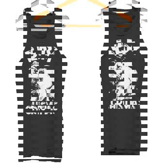 Beary Christmas Merry Christmas Bear Xmas Tank Top - Monsterry