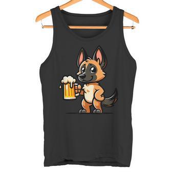 Bebida Divertida Del Perro De Cerveza Belga Malinois Camiseta sin mangas - Regaloses