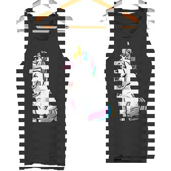 Berger Blanc Suisse Chien En Costume De Licorne Débardeur e - Cadeauxyz