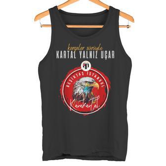 Besiktas Kartal Yalniz Ucar Dark Edition Tank Top - Geschenkecke