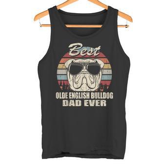 Best Olde English Bulldog Dad Everintage Retro Tank Top - Geschenkecke