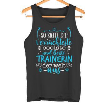 Beste Trainerin Der Welt Trainer Tank Top - Geschenkecke