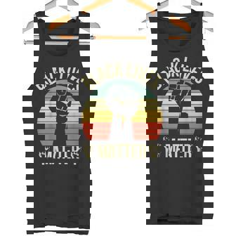 Blm Distressed Lives Matter Camiseta sin mangas - Regaloses