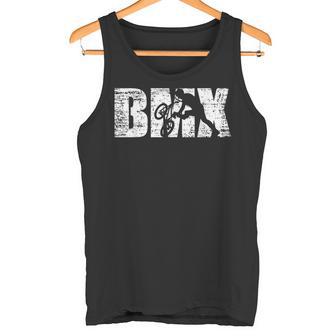 Bmx Distressed Look Bmx-Fahrer Geschenk Tank Top - Geschenkecke