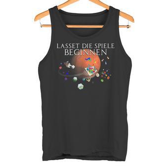 Board Games Connoisseur And Expert Game Games Motif Tank Top - Geschenkecke