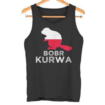 Bobr Kurwa Beaver Bober Bobr Polish Beaver Meme Tank Top - Geschenkecke