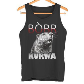 Bobr Kurwa Biber Bober Bobr Tank Top - Geschenkecke