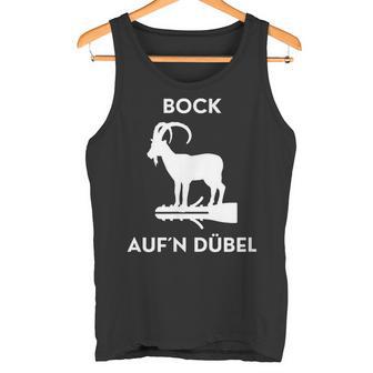 Bock Auf ´N Dübel Kiffen Cannabis Weed 420 Bong Grass High Tank Top - Geschenkecke