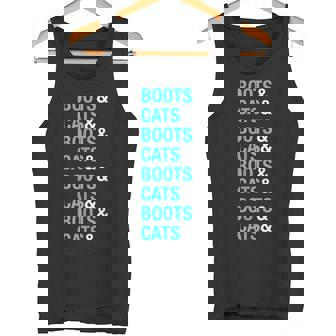 Boots & Cats EDM Rave Festival Techno Tank Top - Monsterry