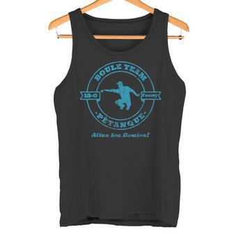 Boule Team Petanque Allez Les Boules Tank Top - Geschenkecke