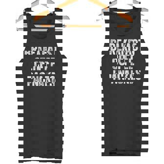 Breakfast Coffee Pancake Tank Top - Monsterry