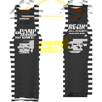 BREATHING IS SO OVERRATED Marching Euphonium Tank Top - Monsterry