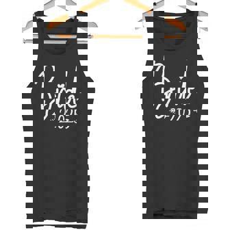 Bride Est 2025 Married Wedding Bridal Party Bachelorette Tank Top - Monsterry