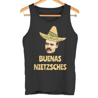 Buenas Nietschez Nietzsche Philosophy Tank Top - Geschenkecke