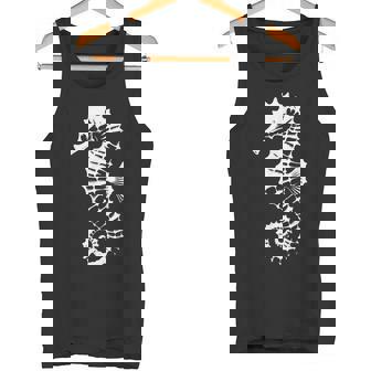 Caballito De Mar Papá Mamá Amante Caballito De Mar Monocromático Camiseta sin mangas - Regaloses