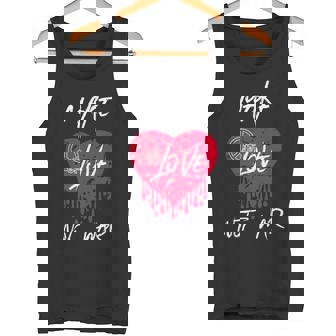 Camicia Con Scritta Make Love Not War Con Scritta Make Love Not War Lingua Italiana Non Garantita Canotta - Novitaregali