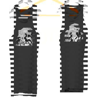 Caminante Evolución Luna Montaña Caminata Escalada De Roca Camiseta sin mangas - Regaloses