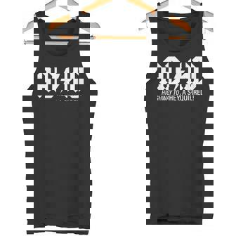 Camisas De Concienciación Sobre La Salud Mental Para Tdah Highway To Hey Camiseta sin mangas - Regaloses