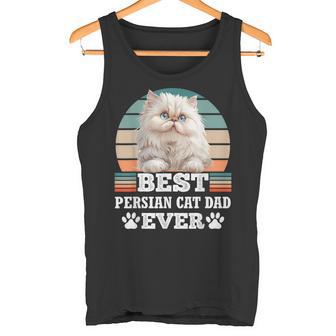 Cat Daddy BEST PERSIAN DAD EVER Persian Cat Owner Tank Top - Monsterry