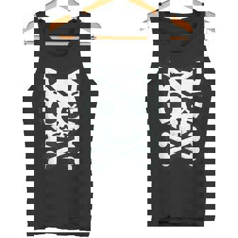 Cat Kwazii Pirate Cat Adventure Halloween Cat Lover Tank Top - Monsterry