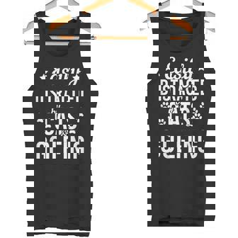 Cat Lover Golf Lover Cats And Golfing Golfer Cat Tank Top - Monsterry