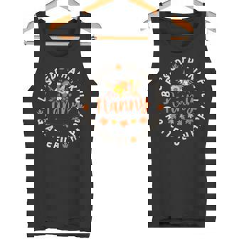 Celebrate Thanksgiving Cute Autumn Fall Nanny Thanksgiving Tank Top - Monsterry