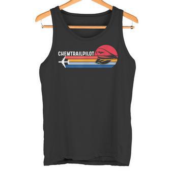 Chemtrails Uniform Chemtrailpilot Chemtrail Defense Tank Top - Geschenkecke