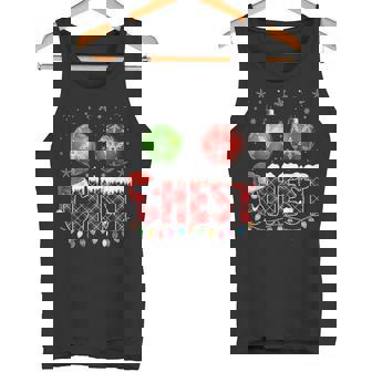 Chestnuts Matching Family Chest Nuts Christmas Couples Tank Top - Monsterry