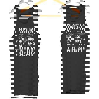 Chiang Mai Elephant Thailand Tank Top - Monsterry