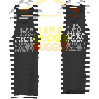 I Am A Chicken Nugget Last Minute Halloween Costume Tank Top - Monsterry