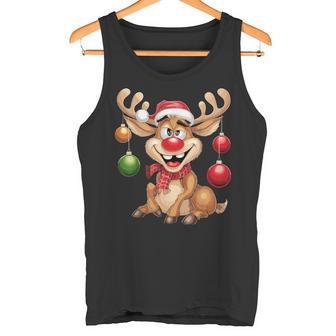 Christmas Reindeer Rudolph Tank Top - Geschenkecke