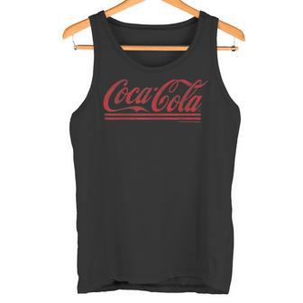 Coca-Cola Distressed Cursive Logo Tank Top - Geschenkecke