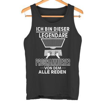 Coder Legendary Programmer Tank Top - Geschenkecke