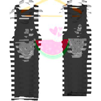 Cœur De Pastèque Amusant Pour Les Amateurs De Pastèques Débardeur e - Cadeauxyz