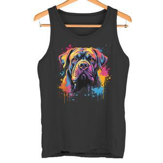 Colourful Cane Corso Dog Tank Top - Geschenkecke