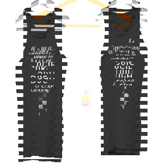 Cookie Dough Ice Cream For Ice Cream Lovers Tank Top - Monsterry