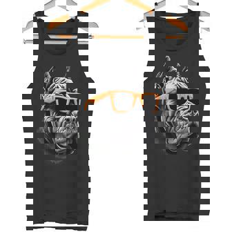 Cool Cane Corso Perro Con Gafas De Sol Gráfico Amante De Los Perros Camiseta sin mangas - Regaloses