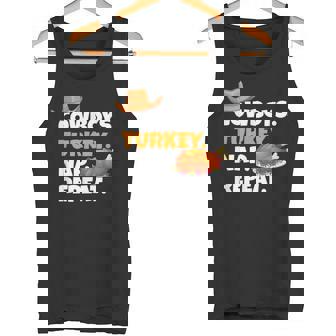 Country Lover Turkey Meal – Cowboys Turkey Nap Repeat Tank Top - Monsterry