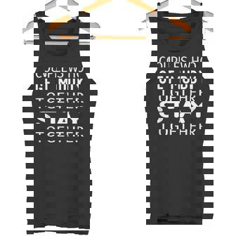 Couples Mud Run Running Group Team ATV Race Tank Top - Monsterry