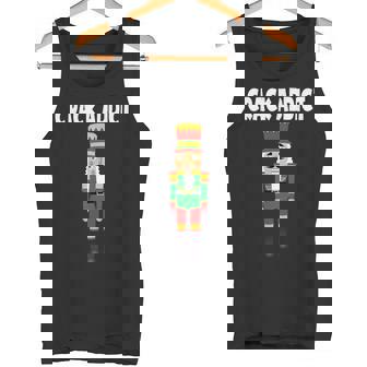 Crack Addict Nutcracker Christmas Sayings Tank Top - Monsterry