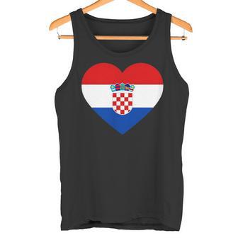 Croatia Flag Croatia Children's Croatia Hrvatska Tank Top - Seseable