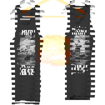 Cuidado Con Los Tanques Arma De Tanque Alemana Soldados Camiseta sin mangas - Regaloses